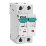 AUTOMAAT TECO 2P 6A 4,5KA CURVE C - L9C624