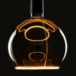 LED Floating Globe 200 smokey grey