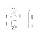 ROOMOR WALL 3.0 PAR16 BK