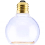 LED Floating Globe 150 smokey grey 90°