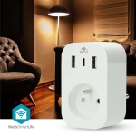PRISE + 1XUSB C + 2 X  USB INTELLIGENTE SMARTLIFE    3680W  WIFI ANDROID / IOS