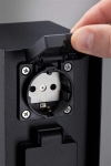 Contactdooszuil Rio Viervoudig IP44 Antraciet
