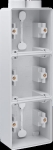 HYDRO BOITE TRIPLE VERTICALE 2ENTR