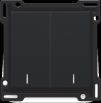 2x 1/2 MANETTE VOYANT BL