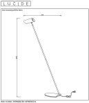 HESTER Lampadaire LED GU10 exc