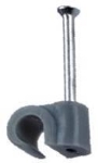 ATTACHE A CABLE DE 16 GRISE