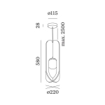 SOLLI  COCOON 2.0    IP20  3000°K  9W