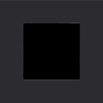 PLAQUE SIMPLE  BLACK