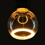 LED Floating Globe 150 smokey grey 90°