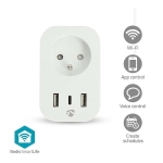 PRISE + 1XUSB C + 2 X  USB INTELLIGENTE SMARTLIFE    3680W  WIFI ANDROID / IOS