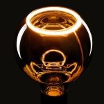 LED Floating Globe 125 smokey grey
