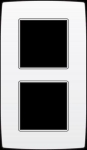 PLAQUE DOUBLE 60 BLANC