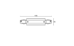ShopLine Rail 3 All.connecteur droit noir
