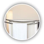 410 SWING Porte-serviette  INOX 41/8 cm