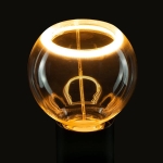 LED Floating Globe 150 smokey grey 90°