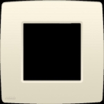 PLAQUE SIMPLE CREME