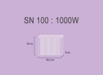 SN100  1,0 kw  RAL9010 38/69/8 cm
