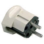 Fiche 2P+T 10/16A noire   600604 VYN030030542002