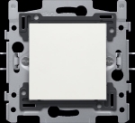 CACHE TROU BLANC AVEC SORTIE CABLE