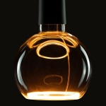 LED Floating Globe 150 smokey grey 90°