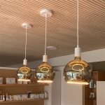 LED Floating Globe 200 smokey grey