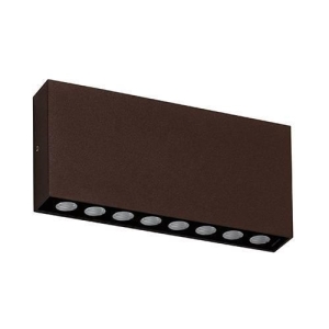 BRIKPRO 1 A 14W 3000K 1300Lm IP67 CORTEN STAAL